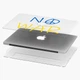 Чехол пластиковый патриотический для Apple MacBook Air 13 A1932 / A2179 / A2337 Нет войне макбук про case hard cover - изображение 4