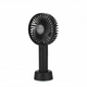 Портативний ручний вентилятор Handy Mini Fan USB із підставкою Чорний - зображення 2