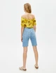 Топ PULL & BEAR Ж1085942 (5470/343/305) колір жовтий-коричневий S - изображение 5
