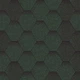 Битумная черепица Aquaizol (Акваизол) Микс Зеленый - изображение 1