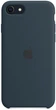 Etui Apple Silicone Case do Apple iPhone SE Abyss Blue (MN6F3) - obraz 2