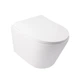 Унітаз підвісний Qtap Swan безобідковий з сідінням Soft-close QT16335178W - изображение 1