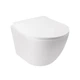 Унітаз підвісний Qtap Jay безободковий Ultra Quiet з сидінням Soft-close QT07335177W - изображение 1