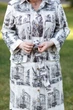 Льняное платье VIL'NI Пескара принт Львов 46 - изображение 4