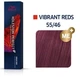 Краска для волос Wella Koleston Vibrant Reds 55/46 Светло-коричневый интенсивный красно-фиолетовый 60 мл - изображение 1