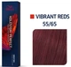 Краска для волос Wella Koleston Vibrant Reds 55/65 Светло-коричневый интенсивный фиолетово-махагоновый 60 мл - изображение 1