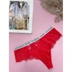 Женские трусики стринги Lavolle 4XL однотонные 2234 - 7 шт - изображение 4