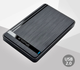 Зовнішня кишеня Shuole U25Q USB 2.0 для HDD 2.5" чорний - зображення 9
