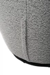 Кресло поворотное Vetro Mebel Каллисто Серая рябь (Callisto-gray- ripples-swivel-chair) - изображение 11