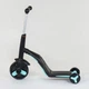 Самокат-велобіг-велосипед 3в1 Best Scooter JT 20255 (Світло, 8 мелодій, Колеса PU, Переднє колесо d=20см, Задні d=11см) - зображення 5