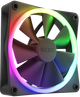 Кулер NZXT RGB Fans - Single F120RGB - 120 мм Black (RF-R12SF-B1) - зображення 1