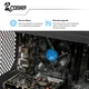 Персональний комп'ютер COBRA (I14F.16.H2S4.26.085); Intel Core i5-10400F (2.9 - 4.3 ГГц) / ОЗУ 16 ГБ / HDD 2 ТБ + SSD 480 ГБ / NVIDIA GeForce RTX 2060 Super 8 ГБ / без ОП / LAN / Ubuntu / чорний - зображення 4