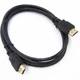 Кабель Noname HDMI 1.5 м позолоченные коннекторы стандарт 1.4 черный - изображение 1