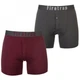 Труси Firetrap 2 Pack Boxers Grey / Wine, XXXL (54) (10074941) - зображення 1