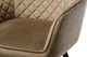 Стул для кухни и гостиной поворотный Vetro Mebel R-63 Капучино (R-63-cappuccino/ black) - изображение 10