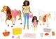Ігровий набір Barbie Hugs N Horses Playset, Brunette (GLL82) (B07P62B1Z2) - изображение 1