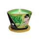 Массажная свеча Shunga Massage Candle - Exotic Green Tea (170 мл) с афродизиаками - изображение 1