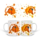 Кружка Амонг Ас Оранжевый (Among Us Orange) (20259-2408) Керамика Белый - изображение 4