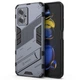 Захисний чохол з підставкою Deexe Bibercas для Xiaomi Poco X4 GT - Dark Blue - зображення 1