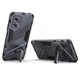 Захисний чохол з підставкою Deexe Bibercas для Xiaomi Poco X4 GT - Dark Blue - зображення 2