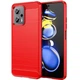 Захисний чохол UniCase Carbon для Xiaomi Poco X4 GT - Red - зображення 1