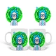 Кружка Рик и Морти Рик Санчез и Морти Смит (Rick and Morty Rick Sanchez and Morty Smith) (20259-2938) Керамика Белый - изображение 4