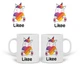 Кружка Лайк Единорог (Likee Unicorn) (20259-1037) Керамика Белый - изображение 4