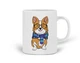 Кружка Корги (Corgi) (20259-1227) Керамика Белый - изображение 3