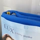 Электропростынь двуспальная с двумя зонами на 9 режимов 180х200 см LUX Байка Турция 55140 синяя - изображение 6
