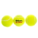 Набір м'ячів 3шт для великого тенісу Wilson US OPEN WRT1071 салатовий - зображення 2