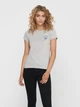 Футболка ONLY M Сірий 15203535LightGrey - зображення 1