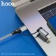 Кабель HOCO Combo 2-in-1 Type-C до Type-C/Lightning Exquisito PD 1, 3A, 60W| 4758012 - зображення 3