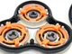 Бритвенный блок Universal для Philips SH90 сетка/нож в сборе головка филипс сетка Series 9000 (692009118) Черный - изображение 7
