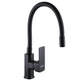 Змішувач для кухні DOMINO MALIBU DMM-203 LR-BLACK-BLACK - изображение 1