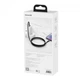 Кабель Baseus Tungsten Gold Fast Charging Data Cable Type-C to iP PD 20W 1m CATLWJ-01 Black - зображення 3