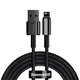 Кабель Baseus Tungsten Gold Fast Charging Data Cable USB to iP 2.4A 1m CALWJ-01 Black - зображення 1
