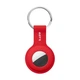 Брелок с кольцом LAUT HUEX TAG для AirTag with Key Ring Crimson (L_AT_HT_R) - изображение 1