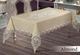 Скатерть прямоугольная велюр 160х220 ( TM Maison Royale), Almond Kappuccino, Турция 18378 - изображение 1