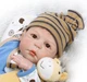 Силиконовая Коллекционная Кукла Реборн Reborn Мальчик Лёва ( Виниловая Кукла ) Высота 57 см - изображение 3
