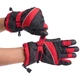 Рукавички гірськолижні жіночі Zelart Snow Gloves 7133 SM Black-Red - зображення 4