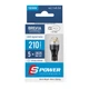 LED автолампа Brevia S-Power W16W 180Lm 5x2835SMD 12/24V CANbus, 2шт - зображення 1