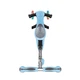 Детский самокат 5в1 Globber GO-UP Deluxe Lights Print Pastel Blue (rm7130) - изображение 2