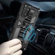 Чехол Shockproof Shield для Xiaomi Redmi Note 11 / Note 11S бампер противоударный с подставкой Black - изображение 3