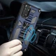 Чехол Shockproof Shield для Xiaomi Redmi Note 11 / Note 11S бампер противоударный с подставкой Blue - изображение 3