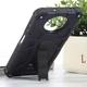 Чехол Shockproof Shield для Xiaomi Poco X3 / X3 Pro бампер противоударный с подставкой Blue - изображение 3