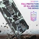Чехол Military Shield для Samsung Galaxy A52 / A525 бампер противоударный с подставкой Turquoise - изображение 5