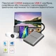 Переходник Promate MediaLink-H2 USB Type-C to 2xHDMI 4K Grey (medialink-h2.grey) - изображение 2