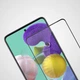 Защитное стекло 3D для Samsung Galaxy A51 Черное - изображение 2