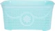Корзина для хранения Asude Plastik 20 л Салатовая (ASD161-салат) - изображение 2