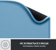 Ігрова поверхня Logitech Mouse Pad Studio Series Blue (956-000051) - зображення 7